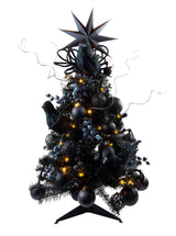 Blackbird (3ft Mini Tree + Ornament Set) Cranberry Frog