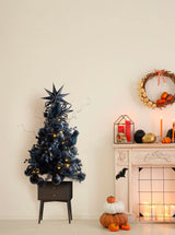 Blackbird (3ft Mini Tree + Ornament Set) Cranberry Frog