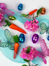 Butterfly Bloom (Ornament Only Set) Cranberry Frog