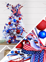 Starbright (3ft Mini Tree + Ornament Kit) Cranberry Frog