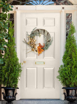 Ambernest 18" Wreath Cranberry Frog