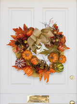 Arboretum 18" Wreath Cranberry Frog