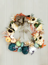 Homestead 18" Wreath Cranberry Frog