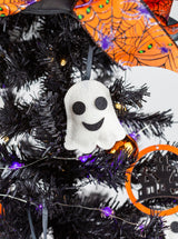 Hallowseve Mini Tree (3ft Tree + 40pc Ornament Set) Halloween Tree Cranberry Frog