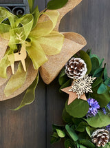 Bellamy Wreath Cranberry Frog