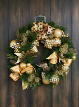 Queensborough Wreath Cranberry Frog