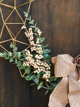 Papillon Wreath Cranberry Frog