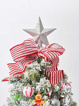 Sweetshire (3ft Mini Tree + 50pc Ornament Set) Cranberry Frog