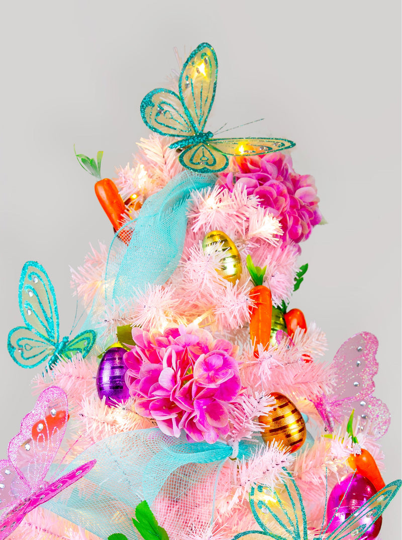 Butterfly Bloom (3ft Mini Tree + Ornament Kit) – Cranberry Frog